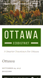 Mobile Screenshot of ottawaecodistrict.org